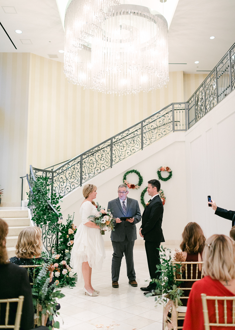 skirvin hilton ceremony photo